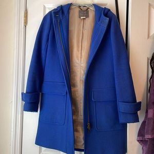 Jcrew blue coat